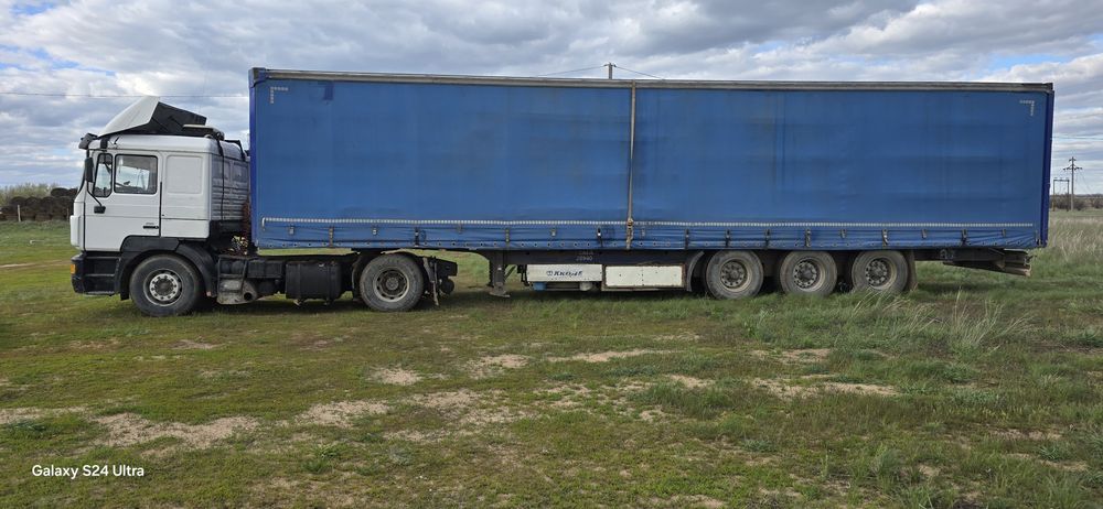 MAN F2000 ман продается без вложений , с прицепом