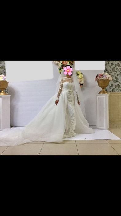 Очень нежное Свадебное платье