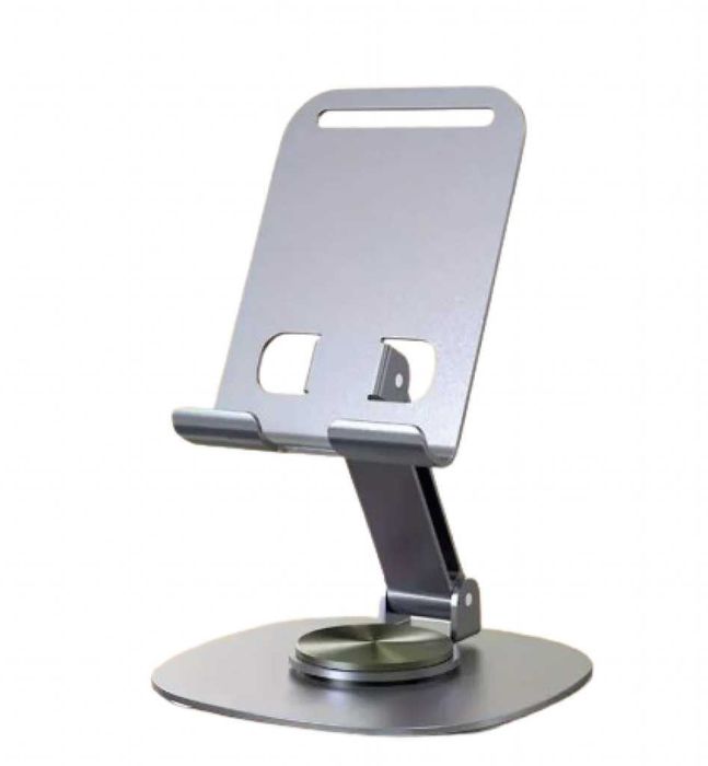 Метална Поставка за телефон, регулируема по височина, 360 завъртане