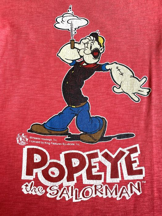 Винтажная Майка Моряк Попай