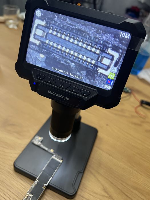 Microscop digital 10MPX.1080P,marire 10X-1600X,4.3inch ,NOU