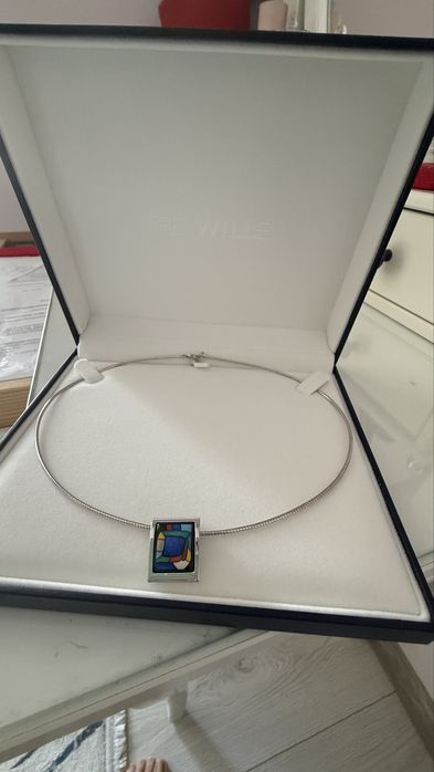 Frey Wille колье оригинал в белом исполнении