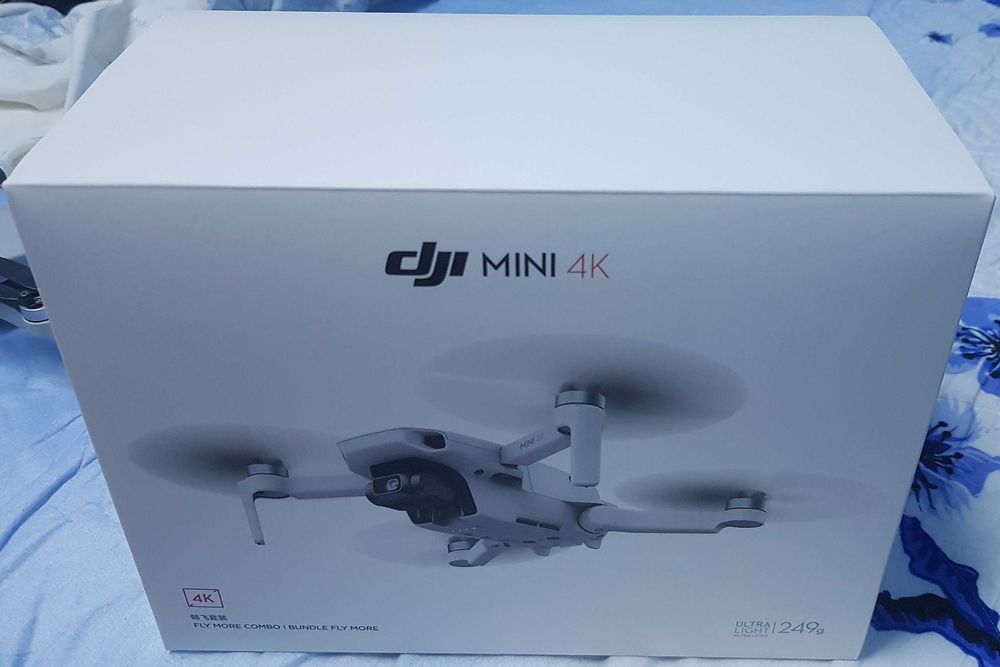 Drona DJI Mini4K folosita ocazional