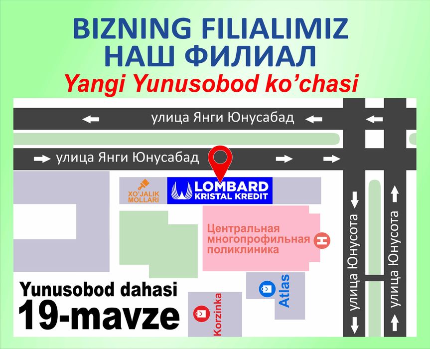 Garov evaziga kredit - lombard