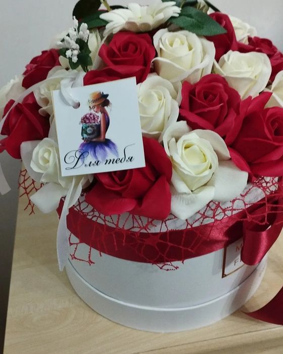 Мыльные розы в подарок