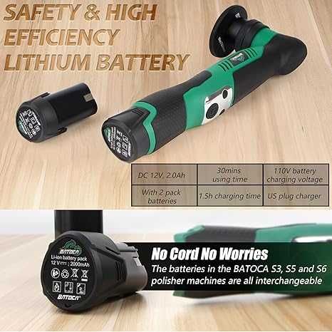 BATOCA S5 Kit de polish  auto cu acumulator