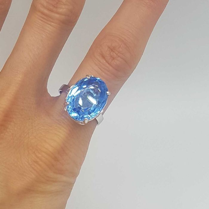 Superb inel vintage din argint