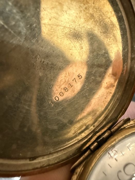 Waltham USA 1908 г. – Джобен часовник, 17 jewels, сервиз, работи