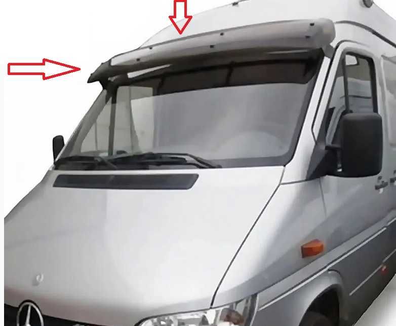Козирка сенник за Mercedes Sprinter 1995>2005г. + крепеж и стойка