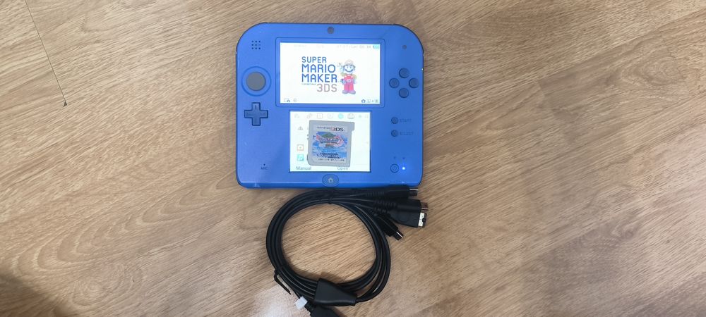 Nintendo 2ds modat albastru negru ediție limitată