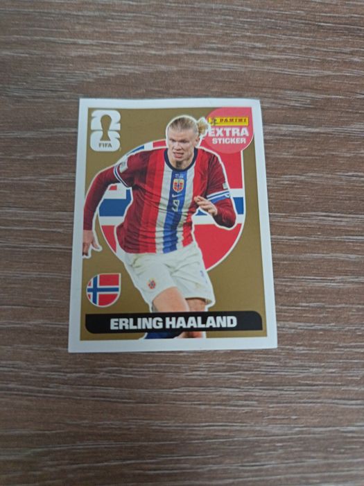 Extra sticker Haaland gold