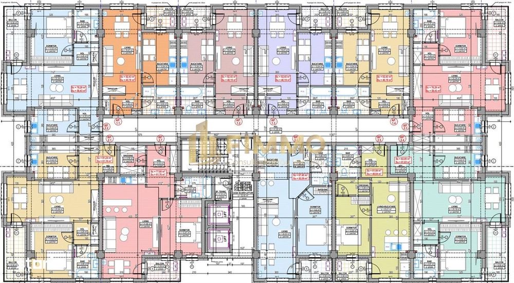 Apartamente 2 cam | 53mp | Bloc nou | Traian Vuia | ID:1583
