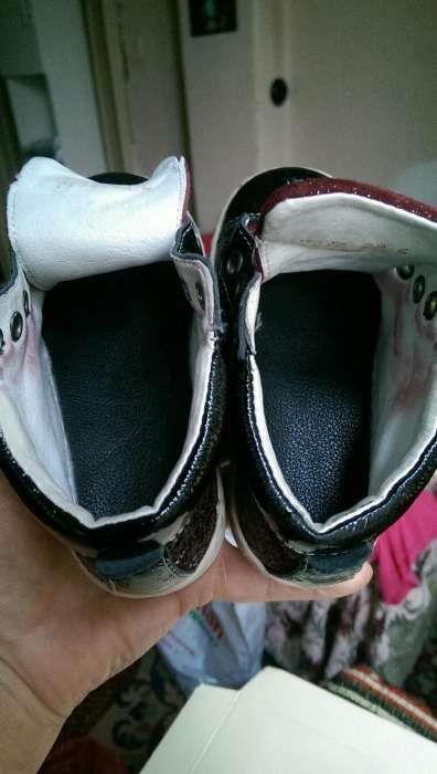 Pantofi Balocchi nr. 22, din piele cu glitter, interior piele