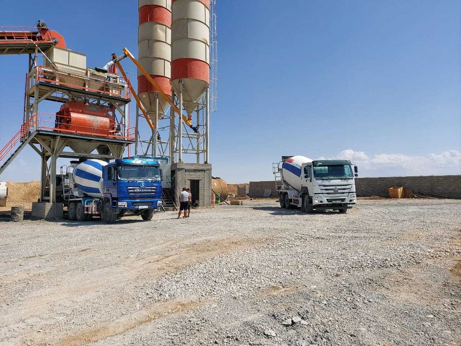 Бетонные заводы, бетоносмесительные заводы, Миксер