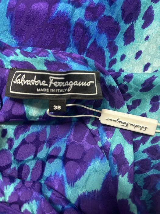 Fusta matase Savatore Ferragamo