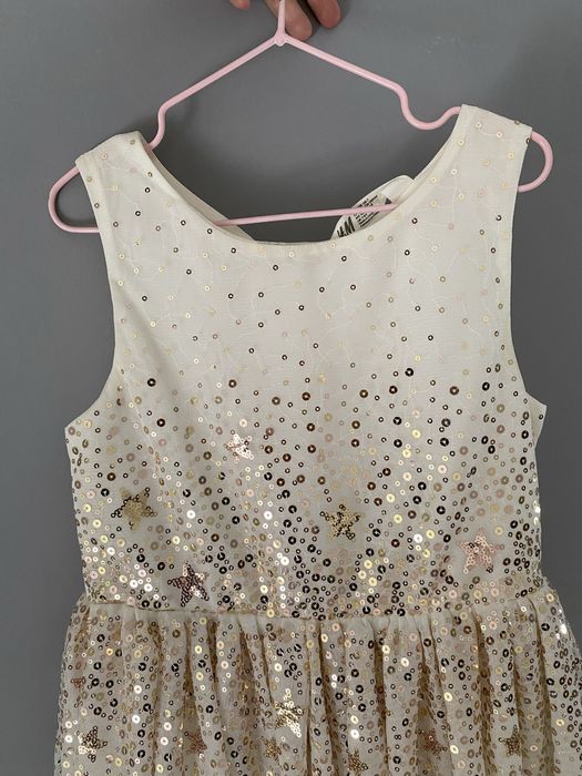 Платье нарядное h&m на 7-8 лет