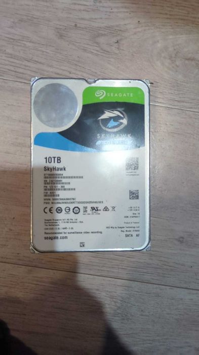 Жесткий диск seagate skyhawk 10тб для видеонаблюдения