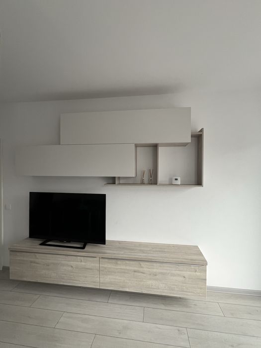 Mobila living alb/bej