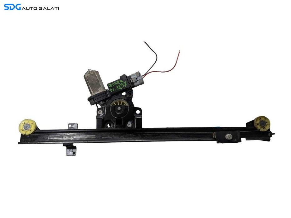 Macara Electrica pentru Geam Sticla Usa Portiera Dreapta Fata Peugeot Boxer 2006 - 2014 Cod 5000969 [LR3618]