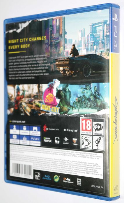 Cyberpunk 2077 PS4 PlayStation 4