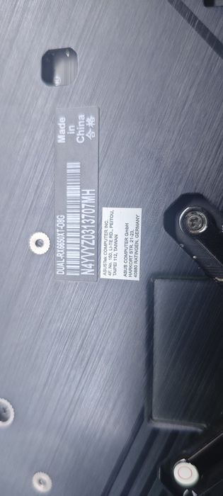 Видеокарта Rx6650XT 8gb