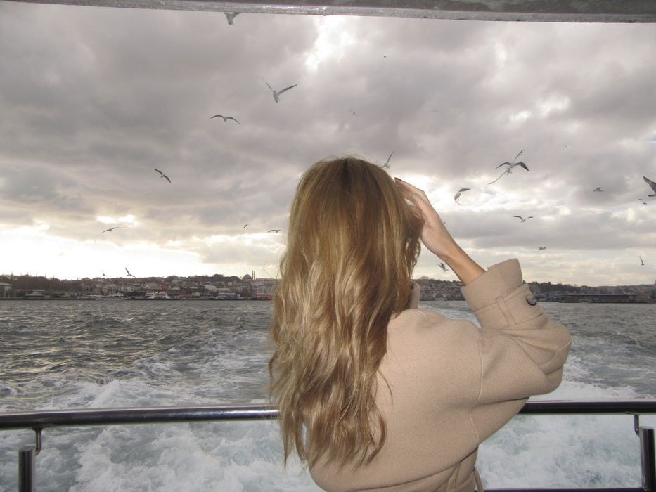 Естествена коса на треса / екстеншъни