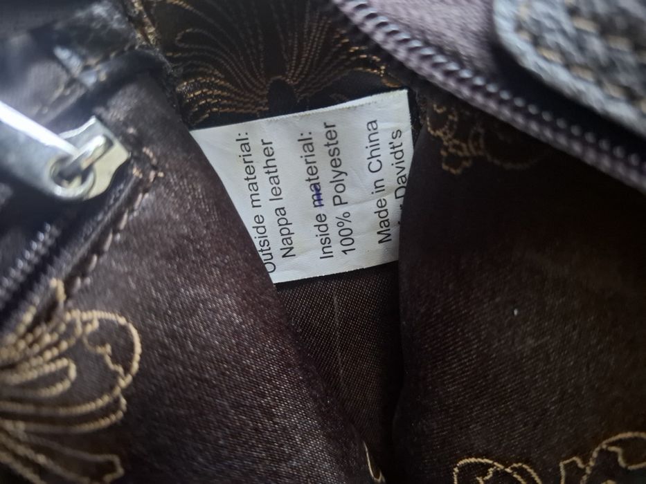 Geanta borseta  din piele DAVIDT'S