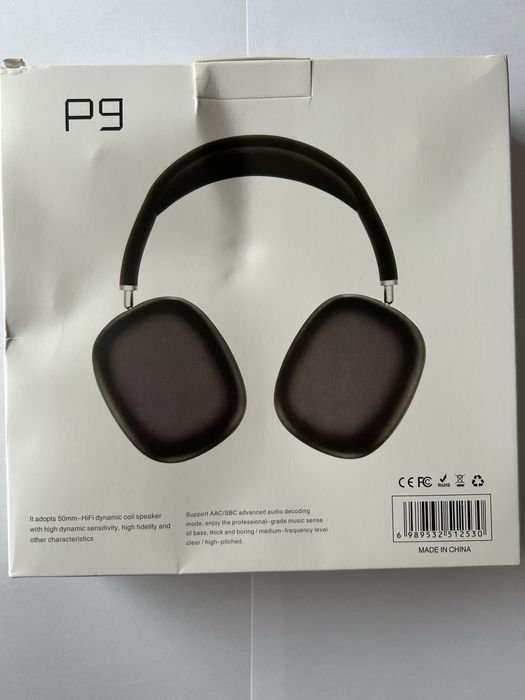 Безжични Bluetooth слушалки – P9 (неразопаковани)