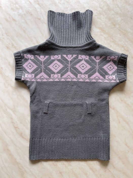 Водолазка без рукавов, жилет