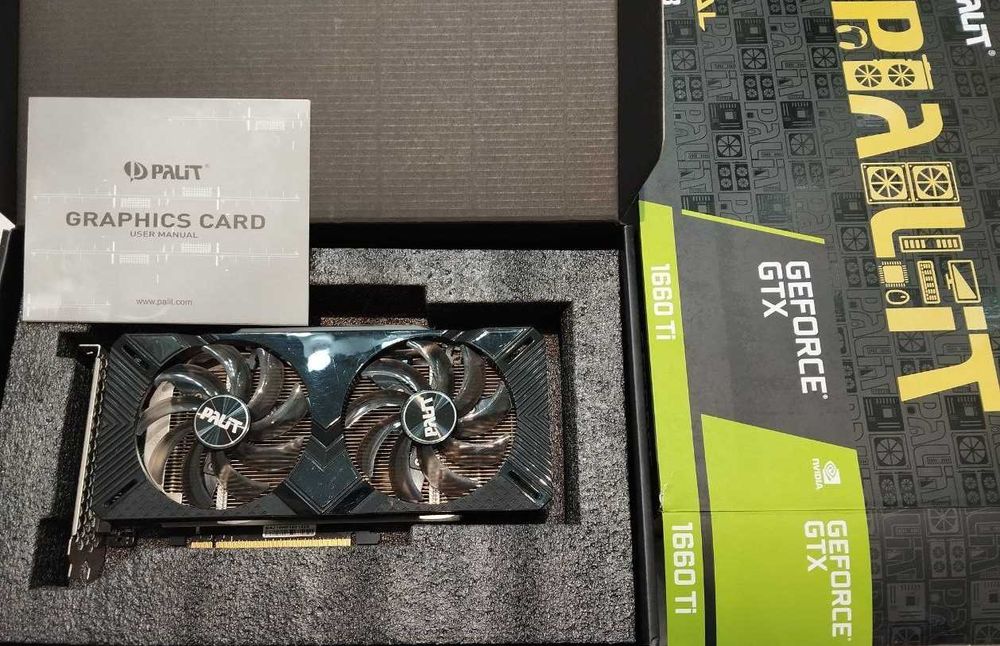 Palit Dual GeForce GTX 1660 Ti 6GB