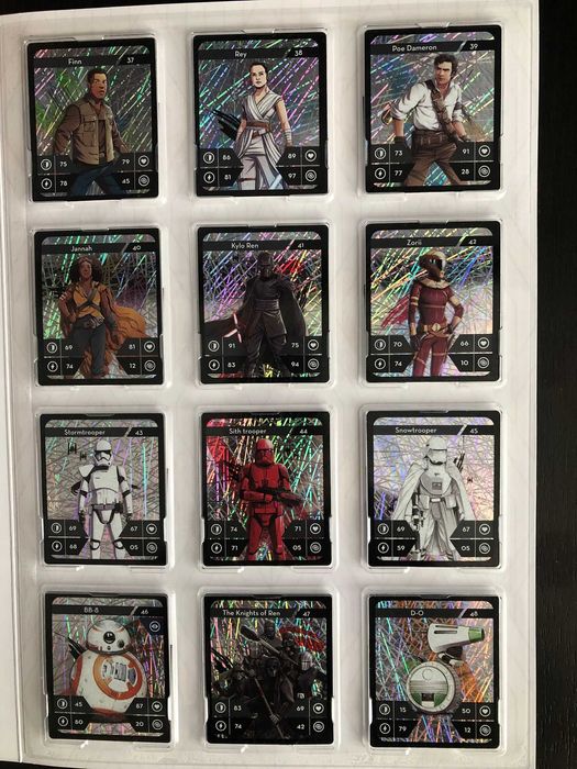 Album STAR WARS - 48 cartonase Holografice