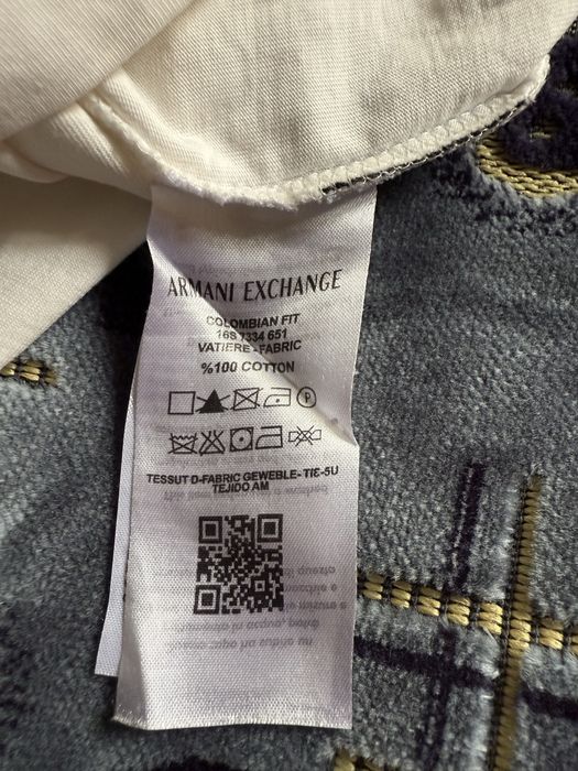 Tricou Armani Exchange Alb (pret pornire licitatie)