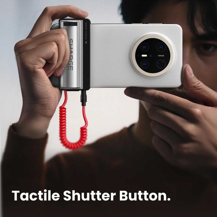 Външна батерия Sharge Grip с безжично управление на камерата, 5000 mAh