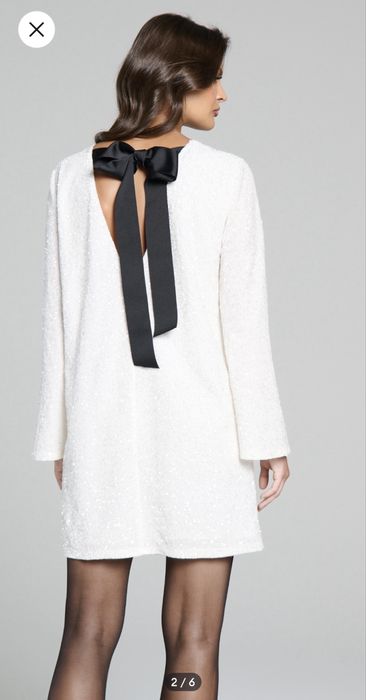 С ЕТИКЕТ-Ефектна рокля с пайети