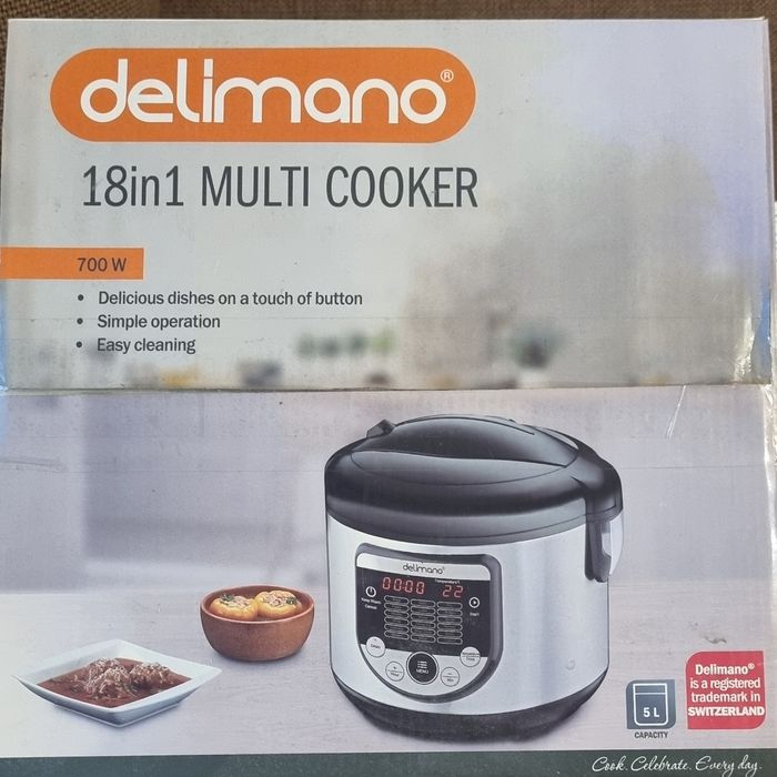 Delimano multi-cooker 18in1 nou in cutie
