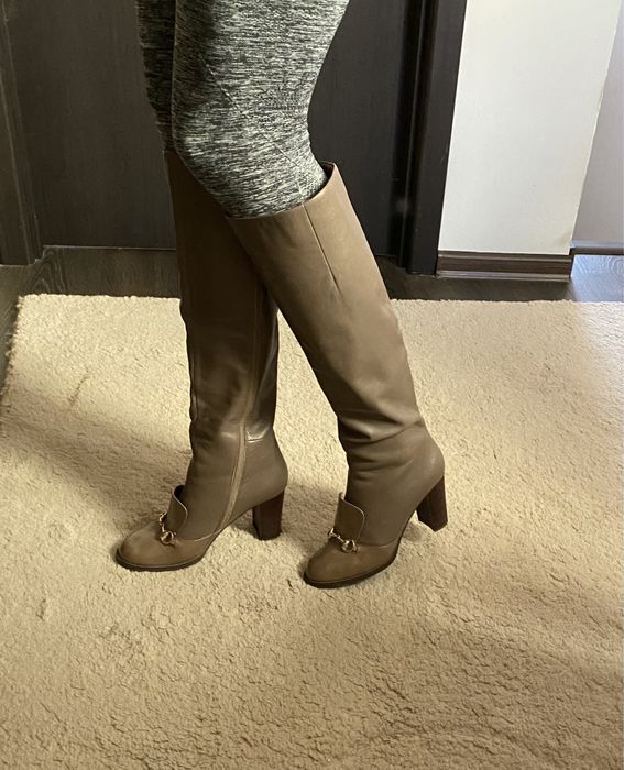 Cizme lungi piele impecabile