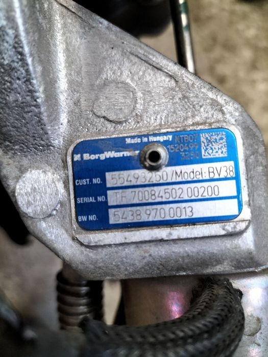 Турбо за Опел Мока 2018г.1.6 CDTI 136к.с