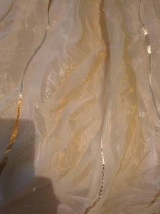 Отдам тюль за продукты