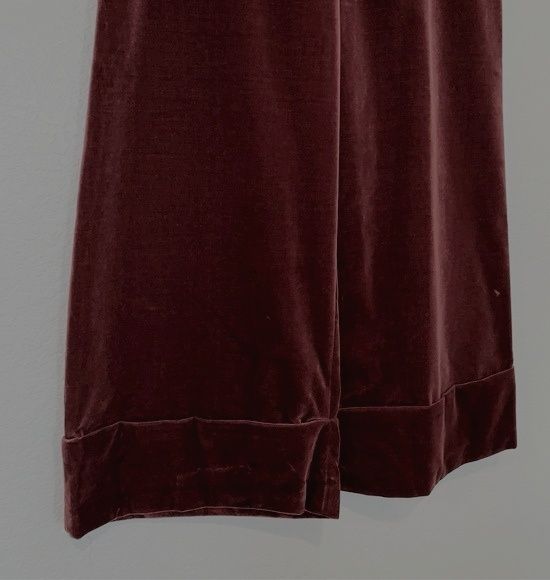 Pantaloni palazzo din catifea Zara Studio