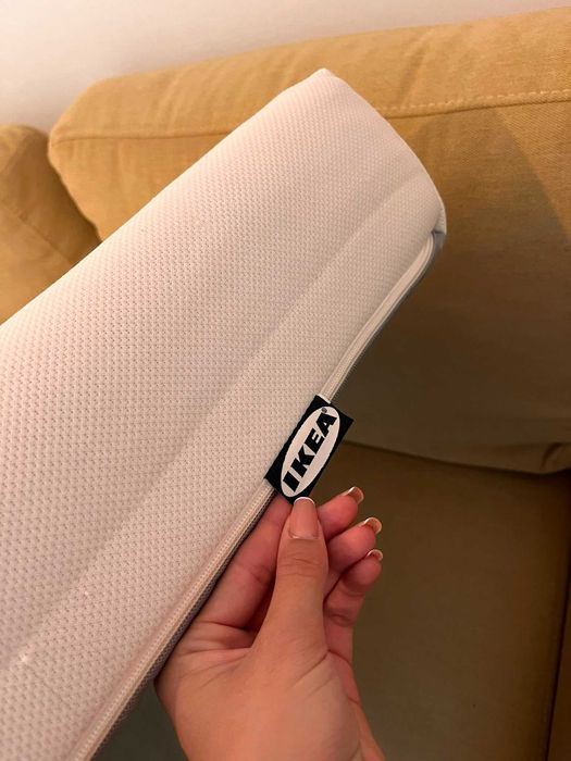 Saltea pat/topper canapea IKEA 140x200x12