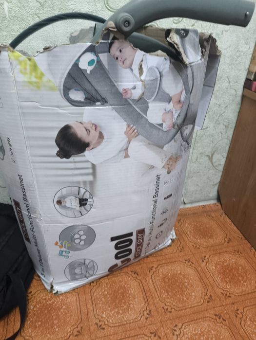 Детский шезлонг электро механический