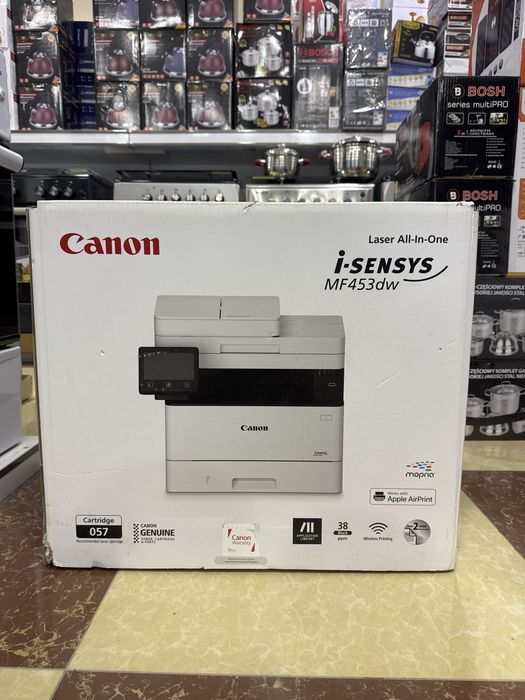 Canon MF453dw 1 yil kafolat bilan