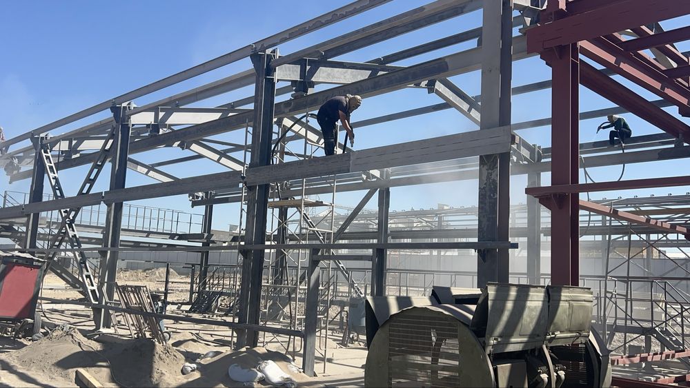 Пескоструйный очистка