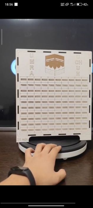 Umra safari uchun kapilka