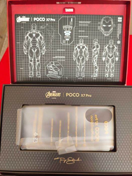 Poco X7 Pro - Iron Man Edition