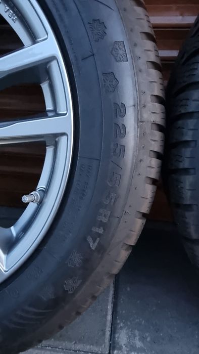 Jante 17"Bmw g30 Cauciucuri iarnă 7mm Stare Nouă Import Germania