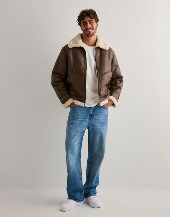 JACK & JONES JOR Liverpool Aviator Jacket ОРИГИНАЛНО мъжко яке - M-L