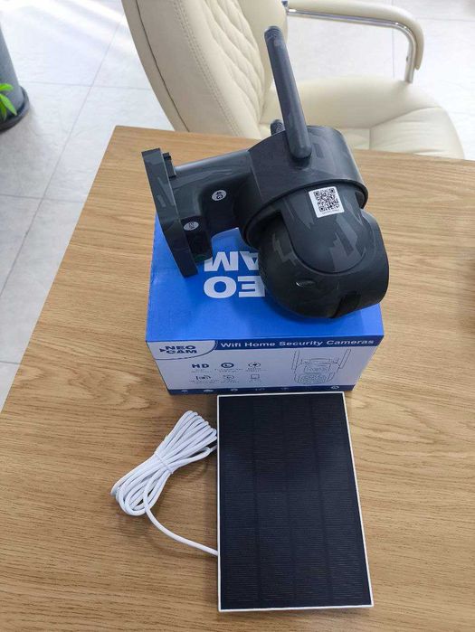 Поворотная камера видеонаблюдения 4G с аккумулятором