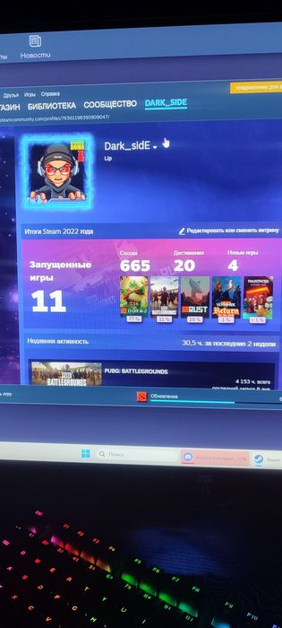 Steam аккаунт куча вещей