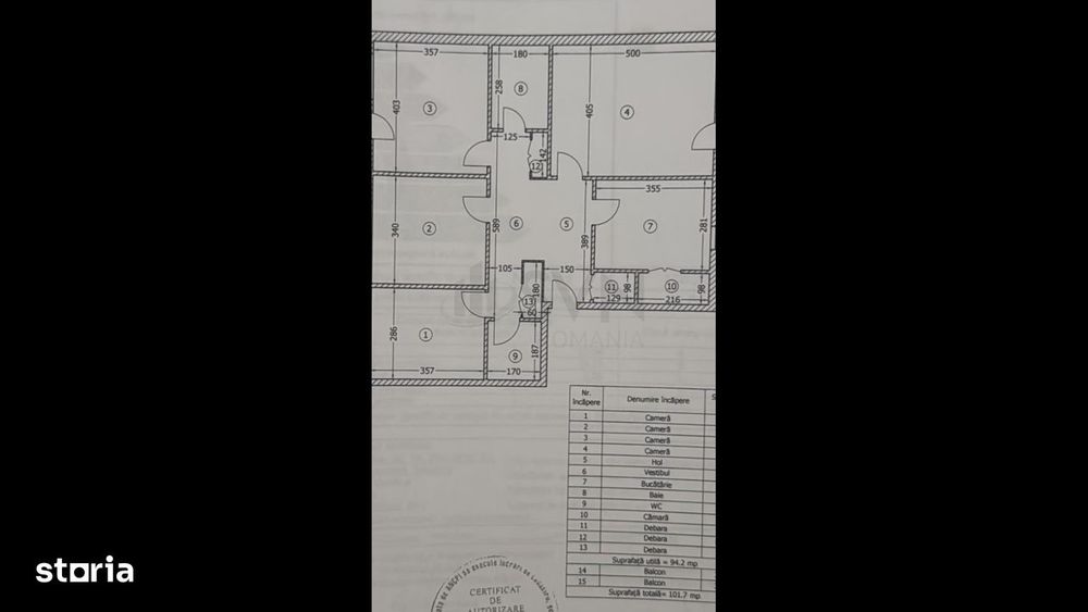 Apartament 4 camere decomandat, Rond Alba Iulia, mobilat, 2 băi, 2 ba